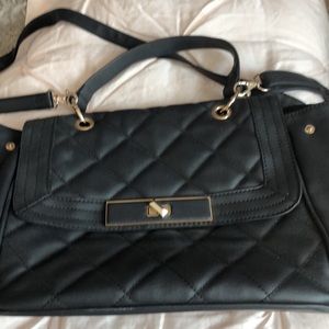 Black and gold bag
